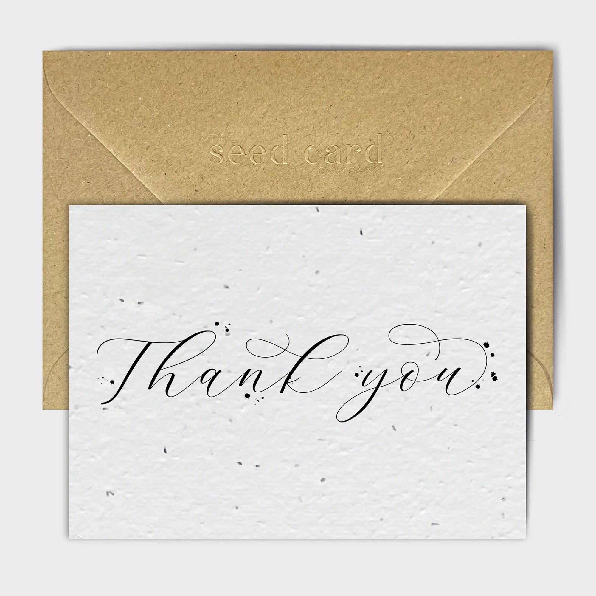 Plantable Thank You Card
