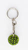 Single eco trolley keyring (various colours)