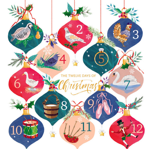12 Days of Christmas cards